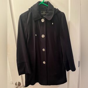 London Fog Women's Rain Coat with Hood